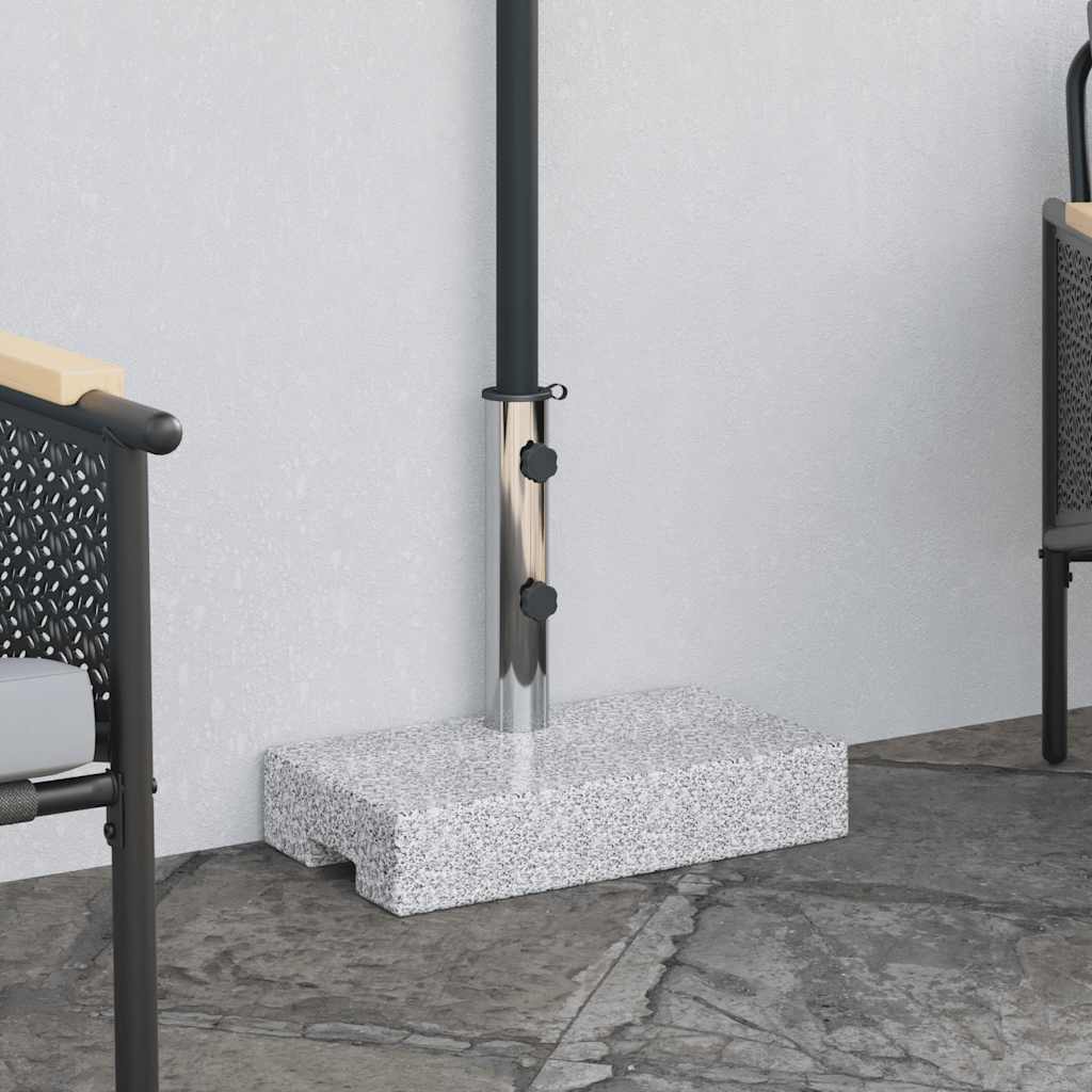 Vidaxl parasolfod rektangulær 25 kg granit