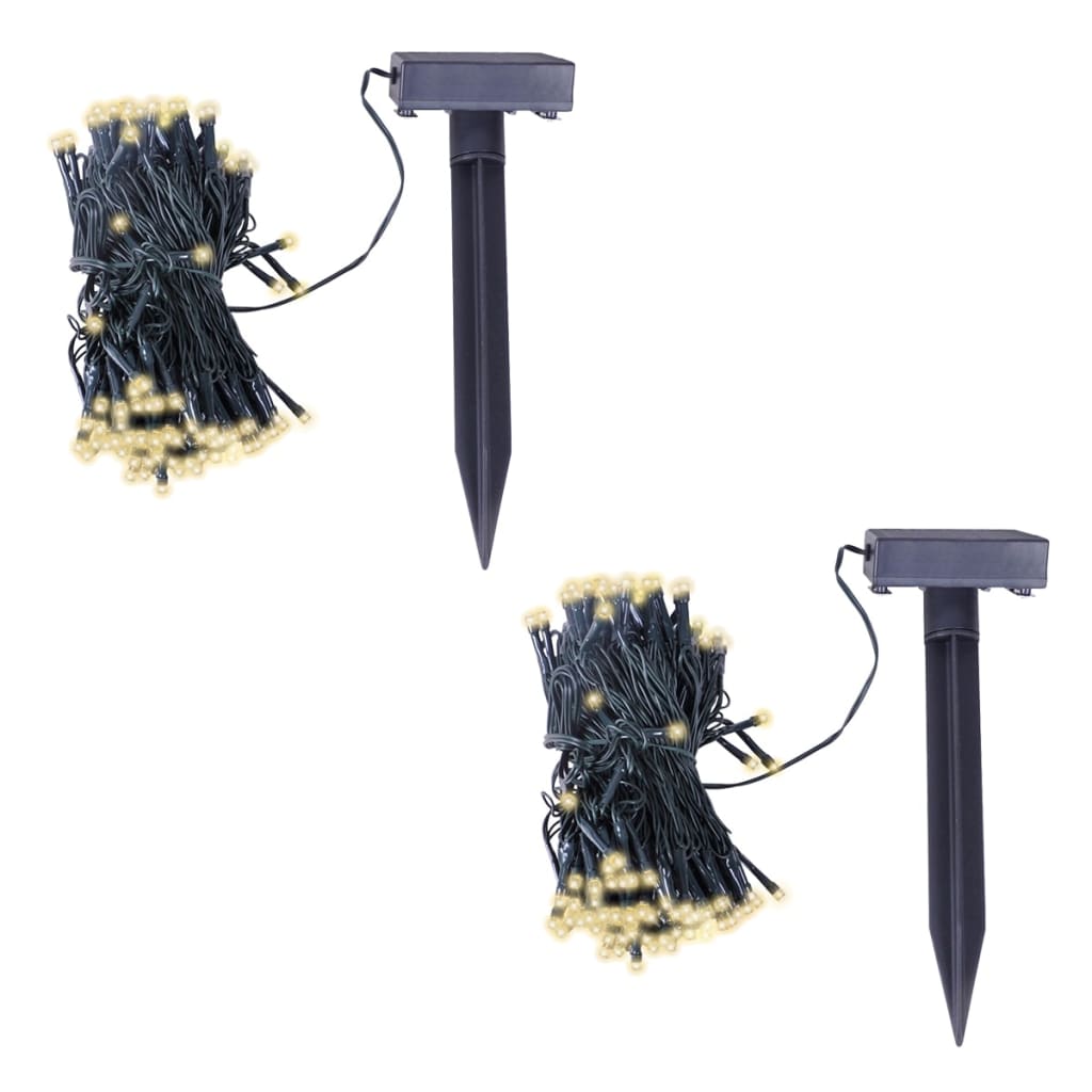 Vidaxl Lightslingers Solar LED Warm White 2 pcs