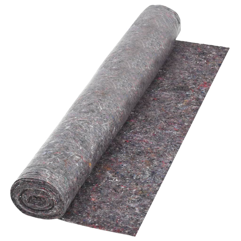 Vidaxl Maleri vlie anti-slip 50 m 180 g m² grå