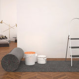 Vidaxl Maleri vlie anti-slip 50 m 280 g m² grå
