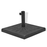 Vidaxl Parasol Foot Square 12 kg harpiks sort sort
