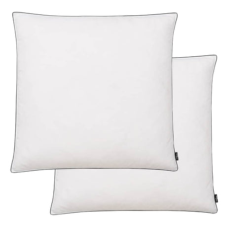 Vidaxl puder 2 stfyldning 80x80 cm hvid