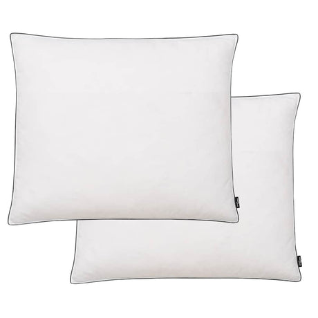 Vidaxl puder 2 st tunge 70x60 cm nedfyldning hvidt
