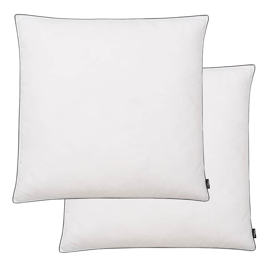 Vidaxl puder 2 st Lys 80x80 cm ned Feber White