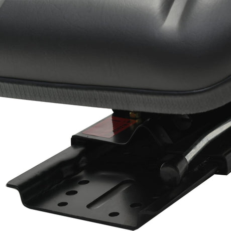Vidaxl traktorstol med suspension sort