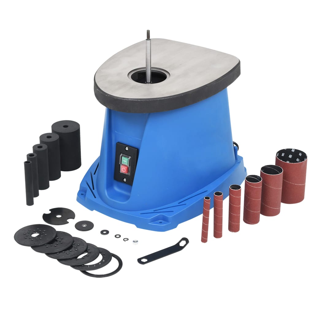 Vidaxl Spil Sanding Machine Oscillering 450 W blå