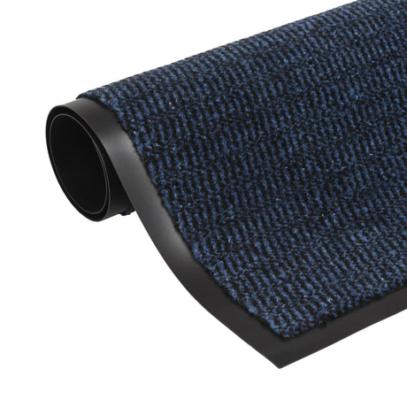 Vidaxl droogloopmat rektangulær tufted 40x60 cm blå