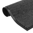 Vidaxl droogloopmat rektangulær tufted 60x90 cm antracit
