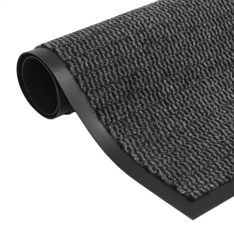 Vidaxl droogloopmat rektangulær tufted 60x90 cm antracit