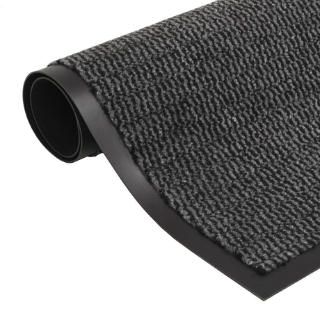 Vidaxx rektangulær tuftet tørremåtte 80x120 cm antracit