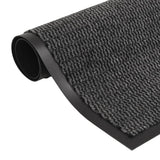 Vidaxl droogloopmat rektangulær tufted 90x150 cm antracit