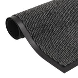 Vidaxl droogloopmat rektangulær tufted 120x180 cm anthracit