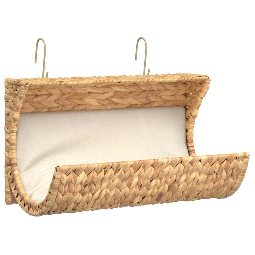 VidaXL katteseng med pude 37x20x20 cm vandhyacint