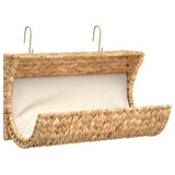VidaXL katteseng med pude 37x20x20 cm vandhyacint