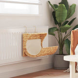 VidaXL katteseng med pude 37x20x20 cm vandhyacint