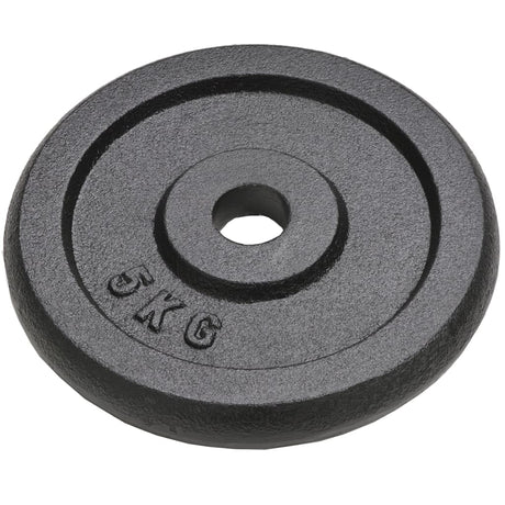 VidaXL vægtskiver 4 stk 4x5 kg støbejern