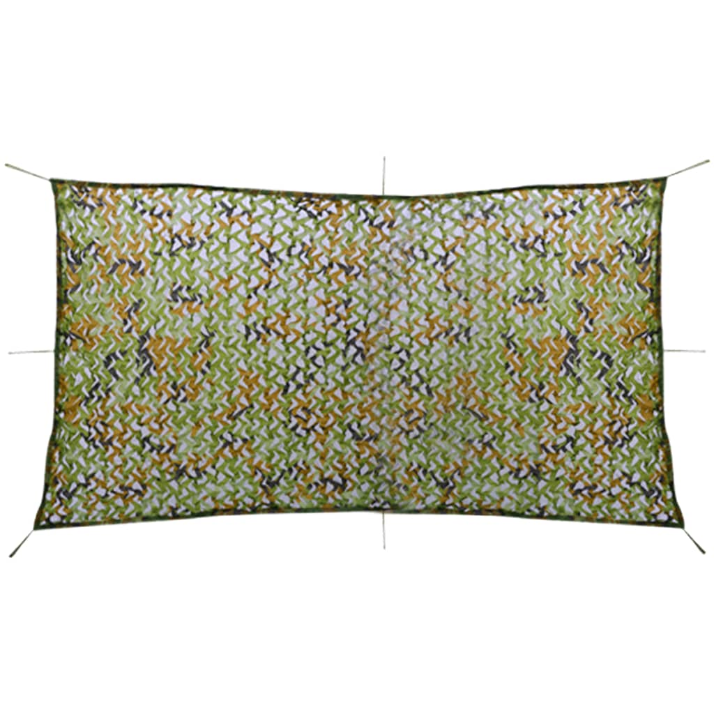 Vidaxl camouflagenet med opbevaringspose 4x8 m