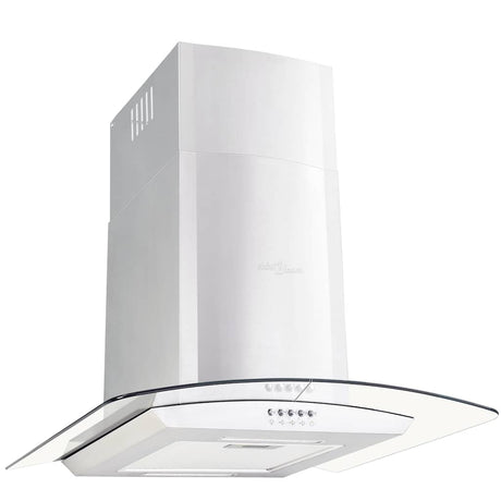 Vidaxl Wall Extractor Hood 756 m³ U LED 60 cm rustfrit stål