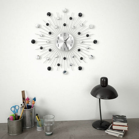 Vidaxl Wall Clock med kvartsmekanisme 50 cm moderne design