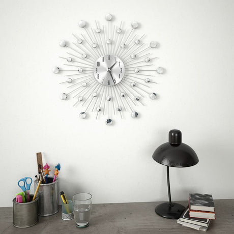 Vidaxl Wall Clock med kvartsmekanisme 50 cm moderne design