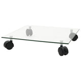 Vidaxl Plante Rollers Square 35x35 cm hærdet glas 2 m