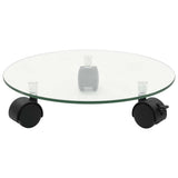 Vidaxl planter ruller omkring 28 cm hærdet glas 2 m