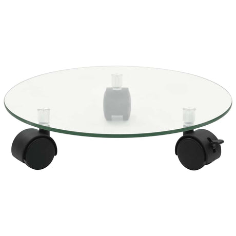 Vidaxl planter ruller omkring 28 cm hærdet glas 2 m