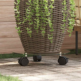 Vidaxl planter ruller omkring 28 cm hærdet glas 2 m