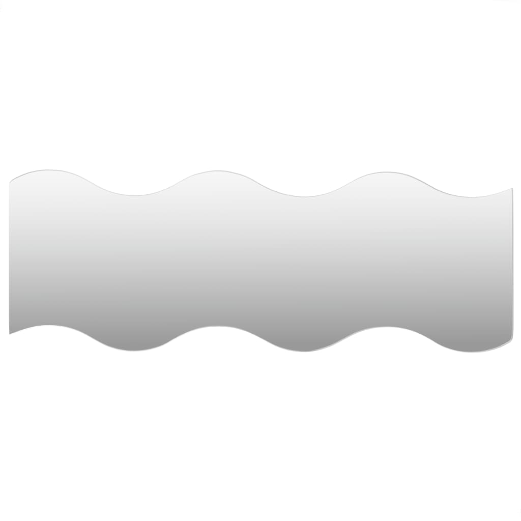 Vidaxl Wall spejler golfformet 4 ST 60x18,5 cm glas