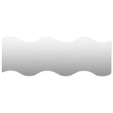 Vidaxl Wall spejler golfformet 4 ST 60x18,5 cm glas