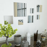 Vidaxl Wall spejler firkantet glas 7 m