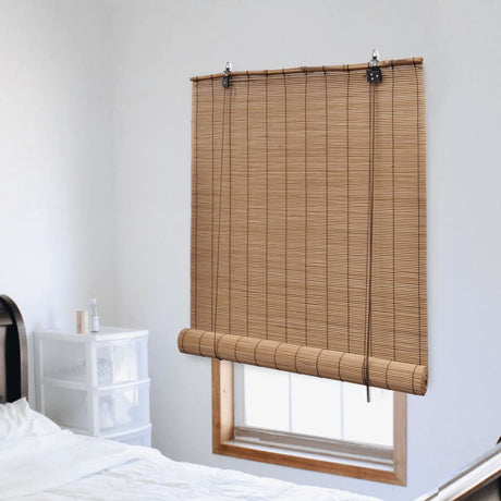 Vidaxl Roller Blind 150x160 cm bambusbrun