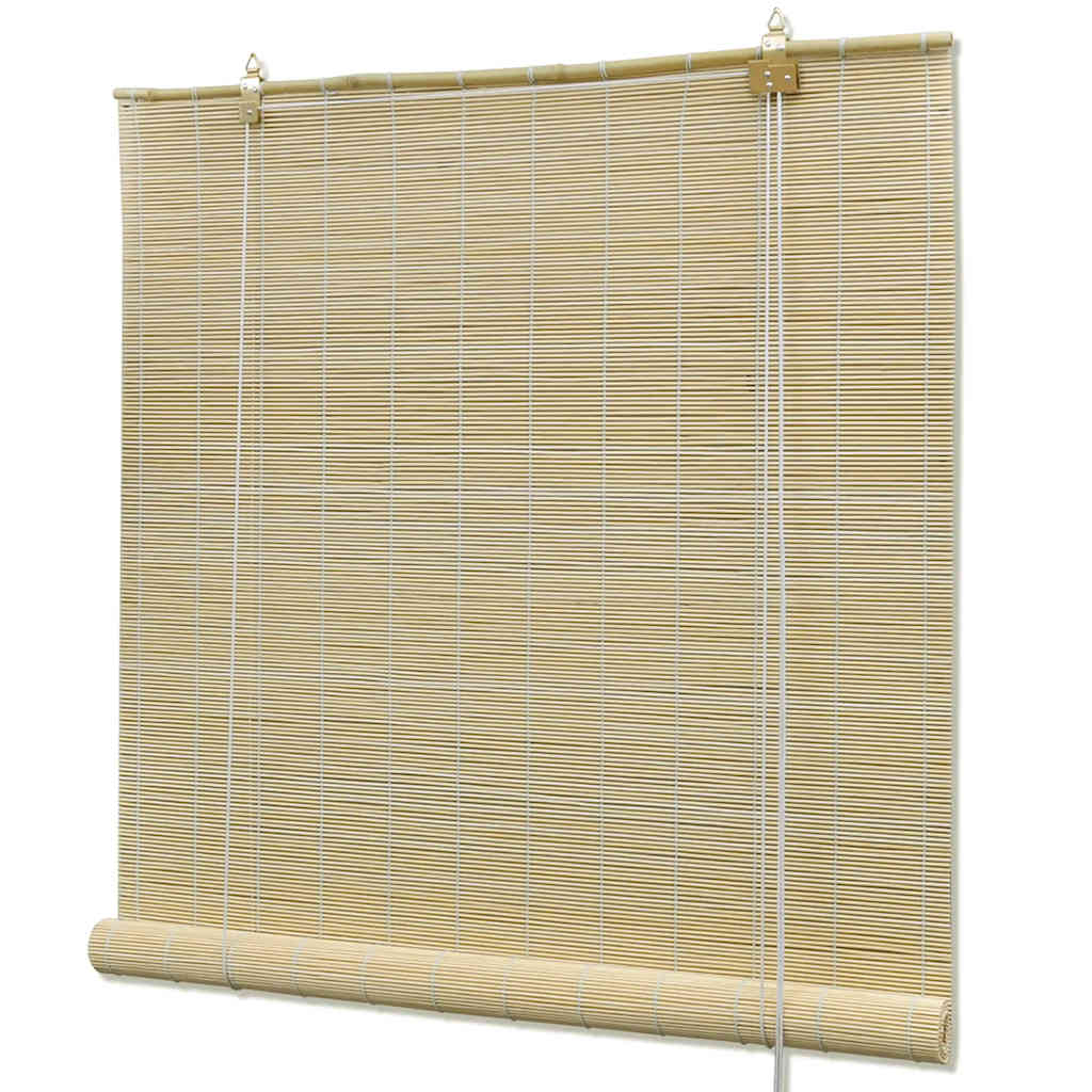 Vidaxl Roller Blind 140x220 cm bambus naturlig