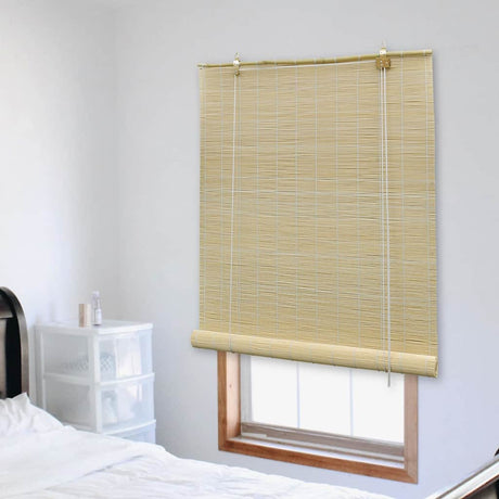 Vidaxl Roller Blind 140x220 cm bambus naturlig