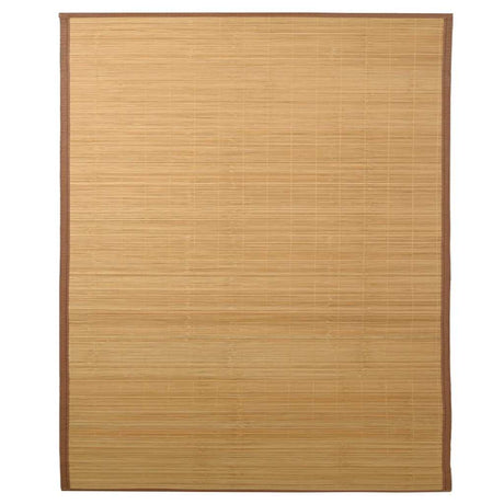 Vidaxl tæppe 160x230 cm bambusbrun