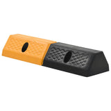 Vidaxl parkeringsblokke 49x15x9 cm gummi 2 stk