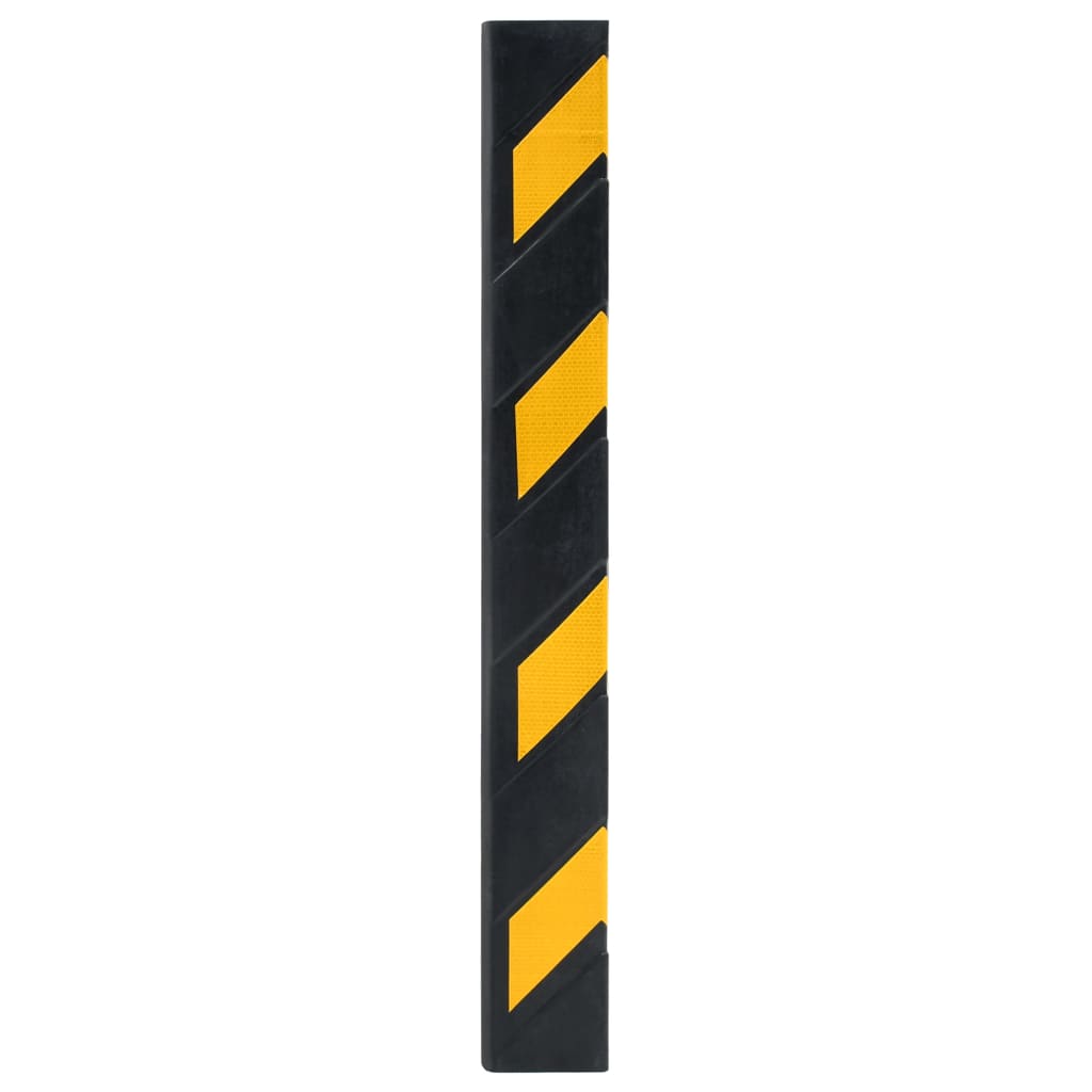 Vidaxl hjørnebeskyttere, der reflekterer 80 cm gummi 5 stk