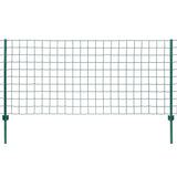 Vidaxl Euro HEK 20X1.2 M stålgrøn