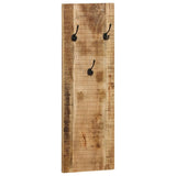 Vidaxx væg knagerækker 2 stk 36x110x3 cm massivt mangotræ