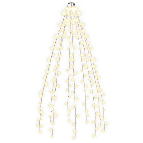 Vidaxl Christmas Tree Lighting med 210 LEDS NET 210 cm