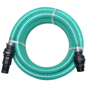 Vidaxl Sugeslange med koblinger 7 m 22 mm grøn