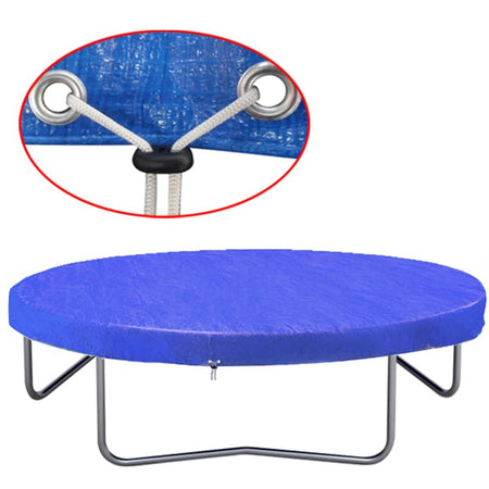 Vidaxl Trampolin-dækning 360-367 cm 90 g m² PE