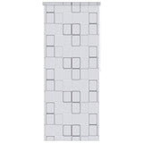 Vidaxl Roller Blind til bruser 120x240 cm firkant