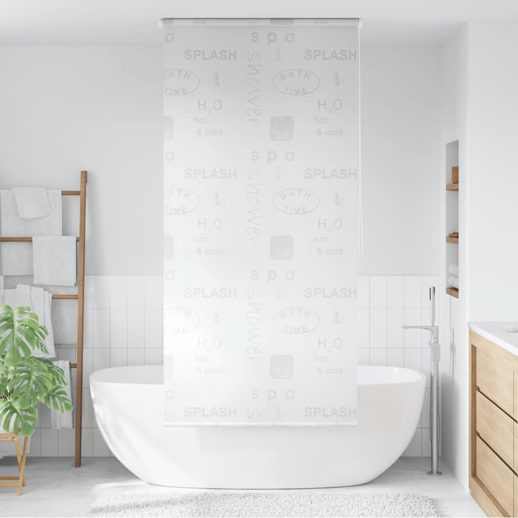 Vidaxl Roller Blind til bruser 80x240 cm stænk