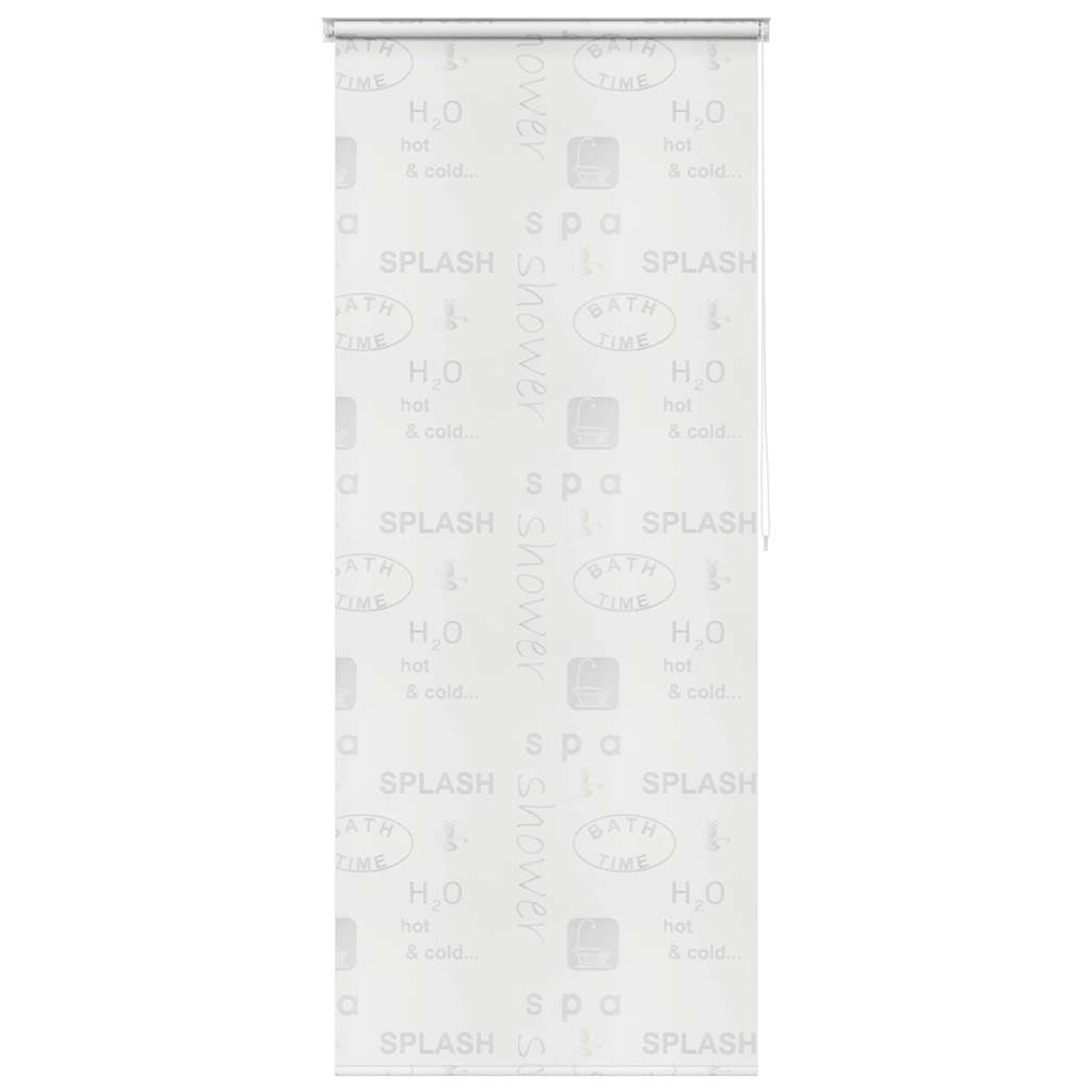 Vidaxl Roller Blind til brusebad 120x240 cm stænk