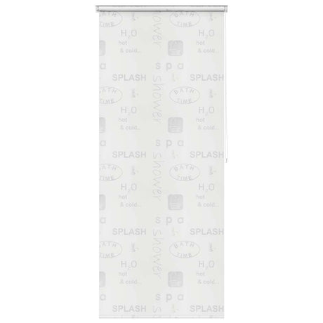 Vidaxl Roller Blind til brusebad 120x240 cm stænk