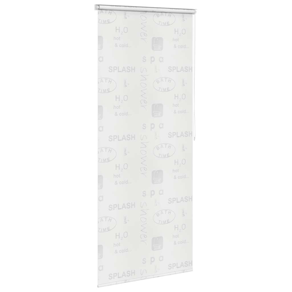 Vidaxl Roller Blind til brusebad 120x240 cm stænk