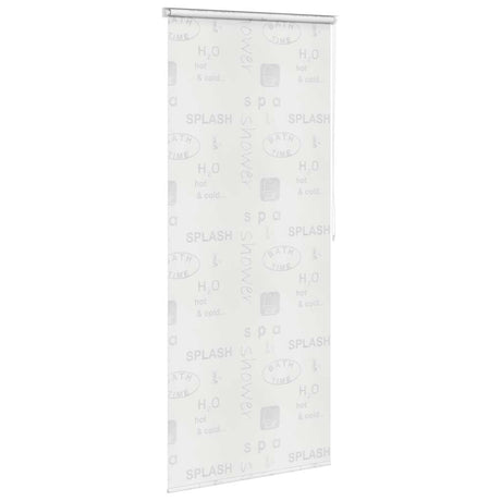 Vidaxl Roller Blind til brusebad 120x240 cm stænk