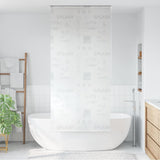 Vidaxl Roller Blind til brusebad 120x240 cm stænk
