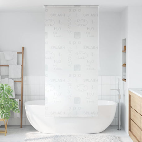 Vidaxl Roller Blind til brusebad 120x240 cm stænk